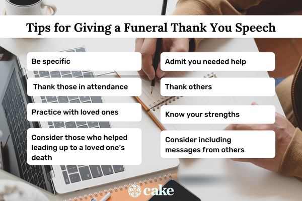 8 Tips for Giving a Funeral Thank You Speech
